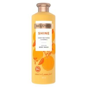 Beloved Shine Vegan Body Wash with Sweet Nectarine & Vitamin C, NEW